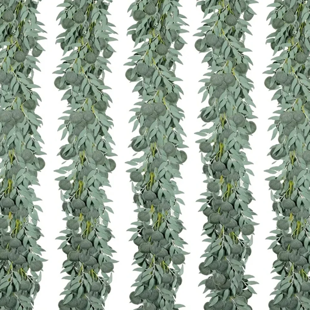 Five Garlands - Silk Eucalyptus & Willow - Picture 2 of 6